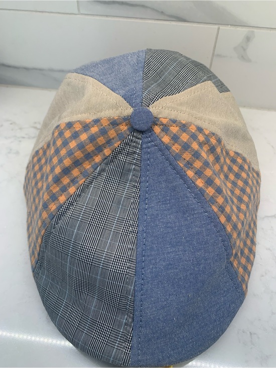 Boston Scally Other - Boston Scally The Kraken Patchwork Derby Cap Hat Size XXL
